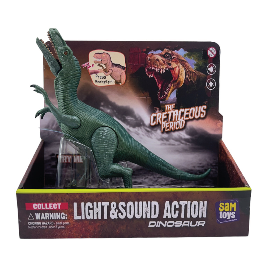Buy Sam Toys - Light & Sound Action Dinosaur - T-Rex in UAE